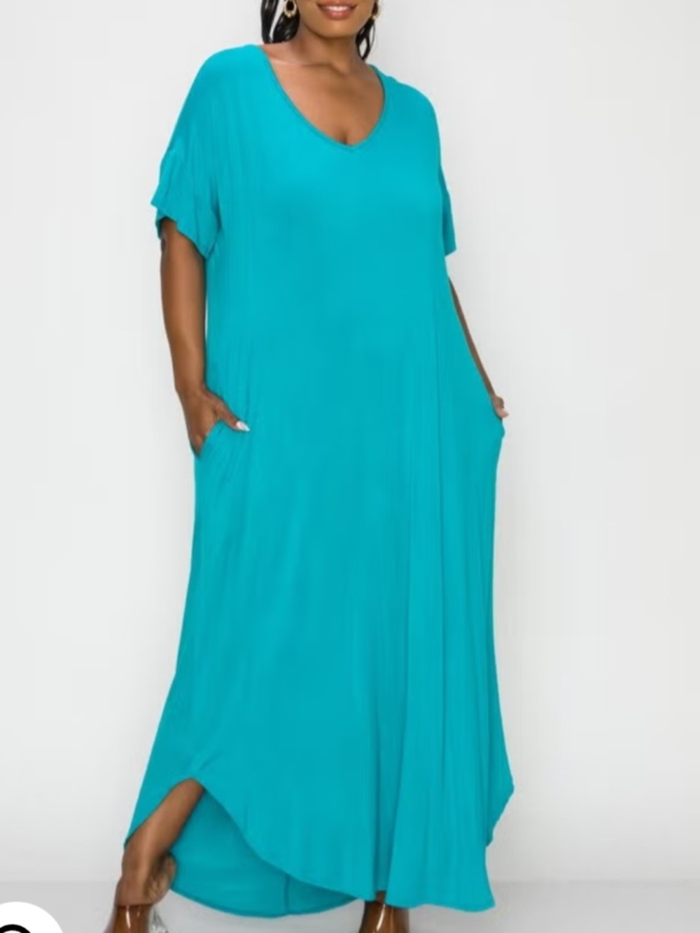 Dear Scarlett A-line T-shirt Maxi Dress - Picture 4 of 8